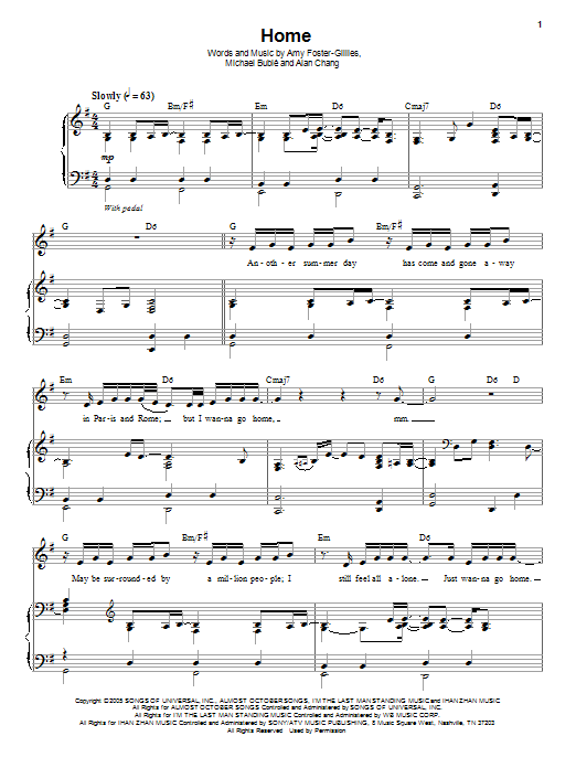 sway michael buble piano sheet music pdf